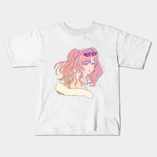 Zeta Gradient (Granblue Fantasy) Kids T-Shirt by Lilynee-